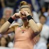US Open 2021, čtvrtfinále, Maria Sakkariová