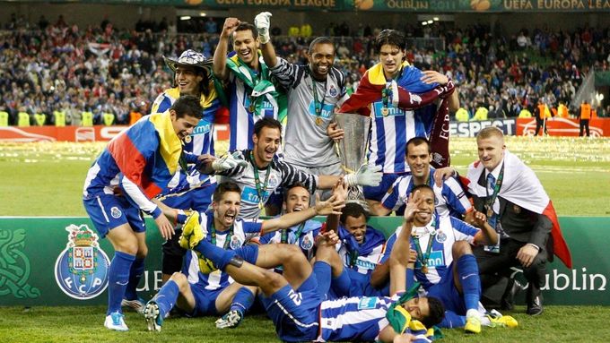 Portugalské derby ve finále Evropské ligy rozhodl Falcao