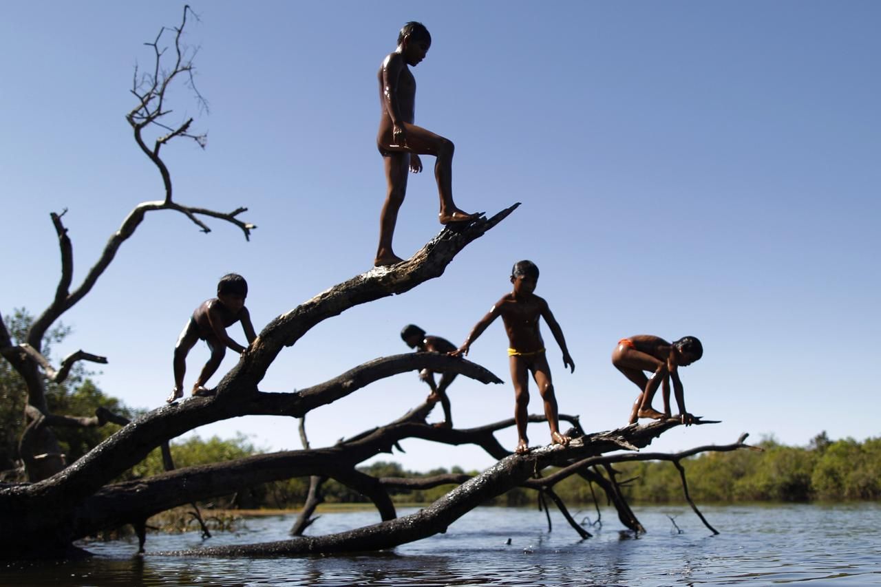 Obrazem: Jak vypadá domorodý obřad brazilských indiánů