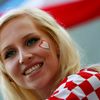 Euro 2012: Chorvatská fanynka