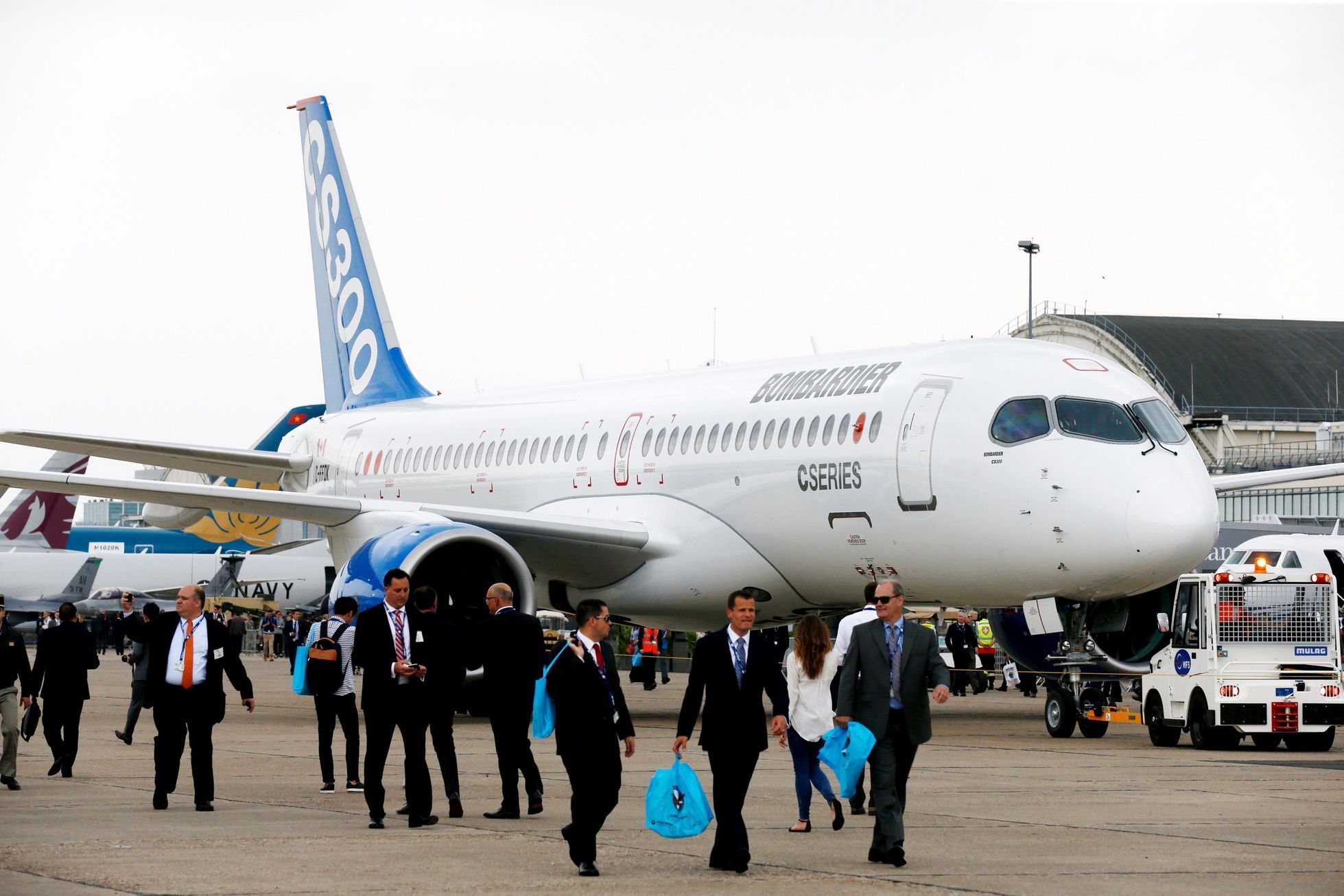 Mezinárodní aerosalon na letišti Le Bourget