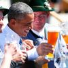 Obama - Merkelová - summit G7 - Bavorsko