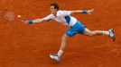 Andy Murray vybírá ránu Tomáše Berdyc´ha