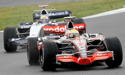 Lewis Hamilton, McLaren a Nico Rosberg, Williams
