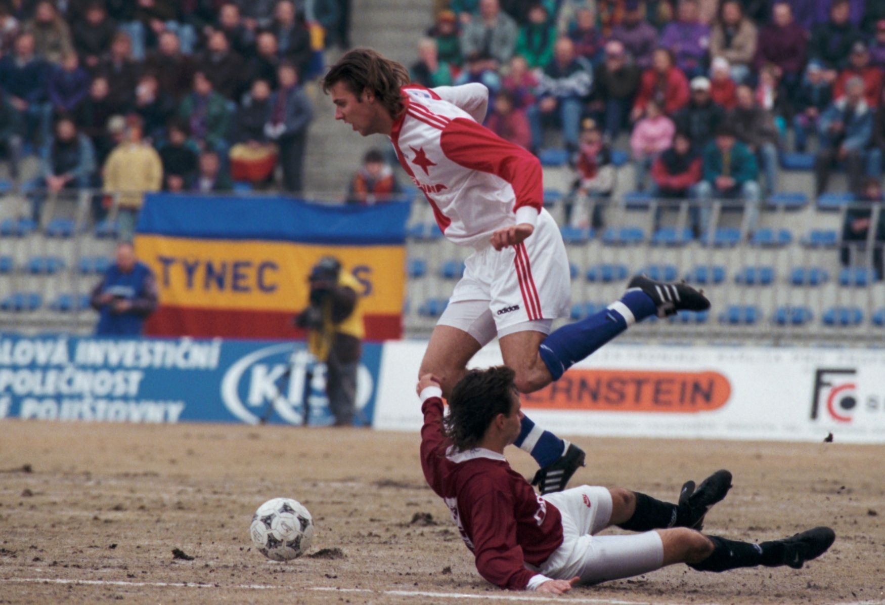 fotbal, Sparta Praha - Slavia Praha, Pavel Novotný, Josef Němec