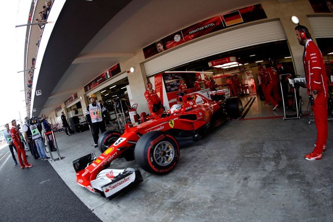 F1, VC Mexika 2017: Sebastian Vettel, Ferrari