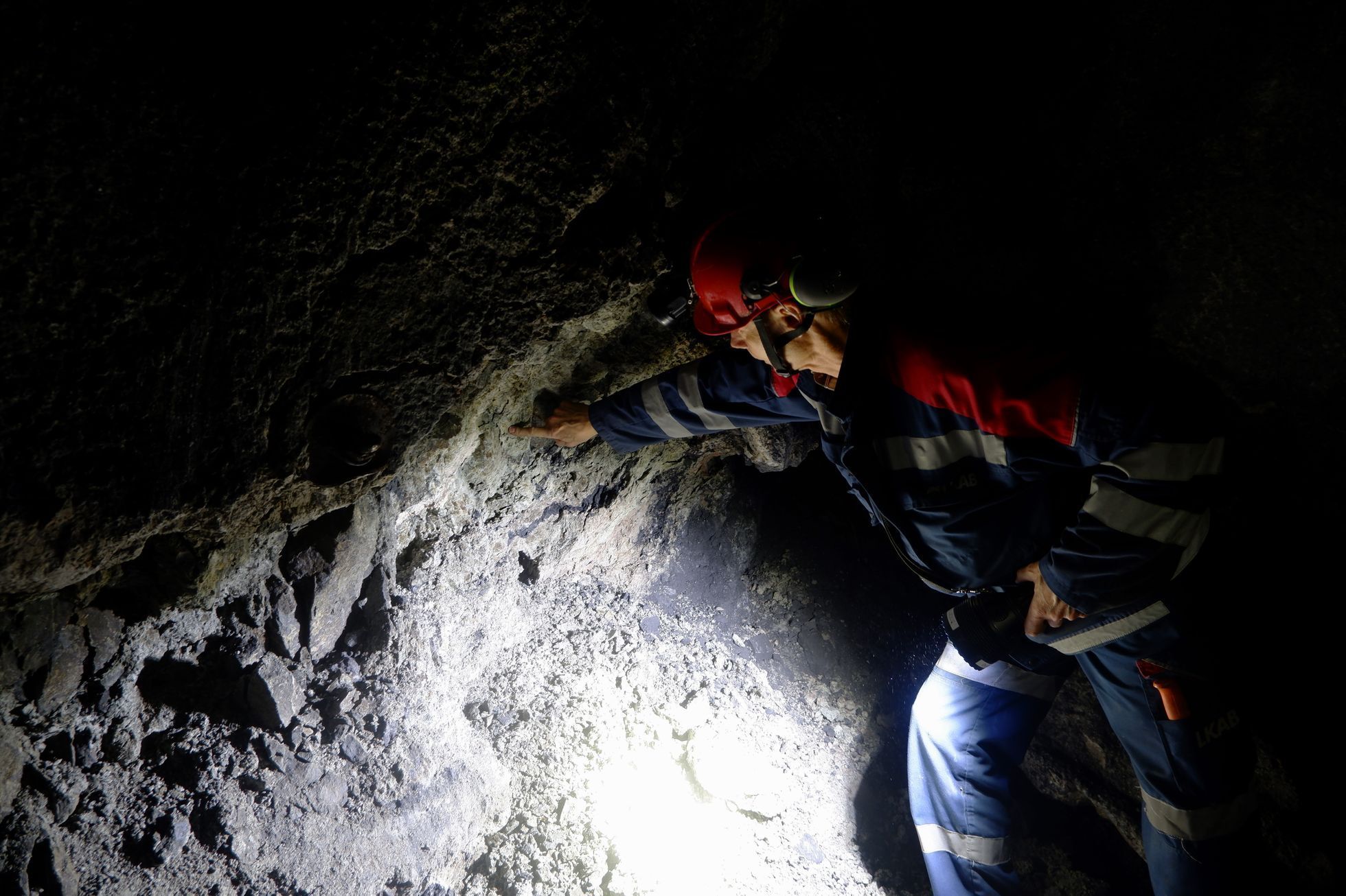 Kiruna důl železo SÚRAO Švédsko