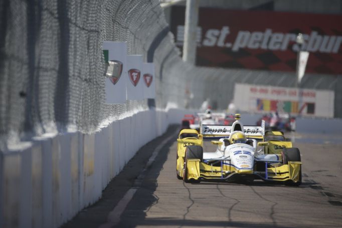 IndyCar 2015, St. Petersburg: Simon Pagenaud