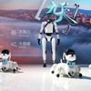 Čína, Peking, robot, výstava, humanoid,