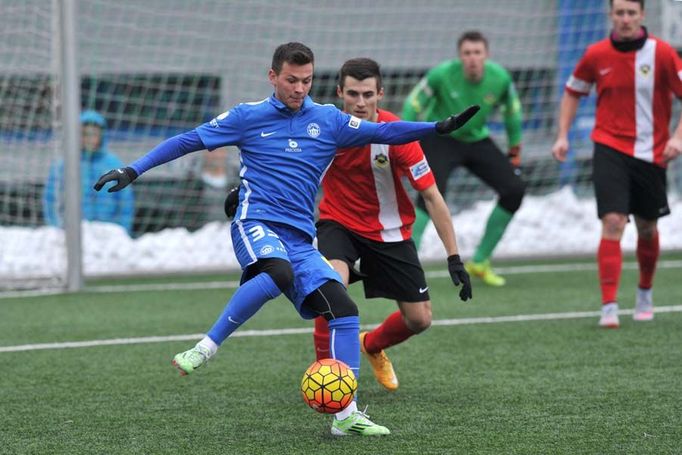 Egon Vůch v dresu Slovanu Liberec