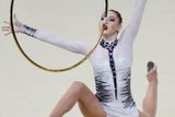 Ukrajina tento týden pořádala mistrovství světa v moderní gymnastice. Jen kvalifikace se účastnila téměř stovka závodnic a bylo na co koukat.