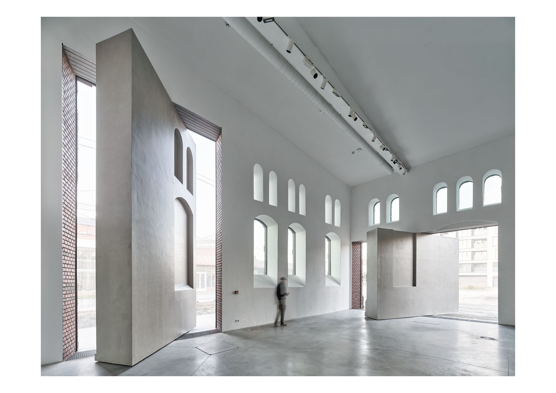 Galerie, výstava, jatka, architektura, Ostrava