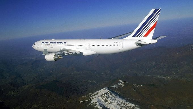Airbus společnosti Air France - ilustrační foto