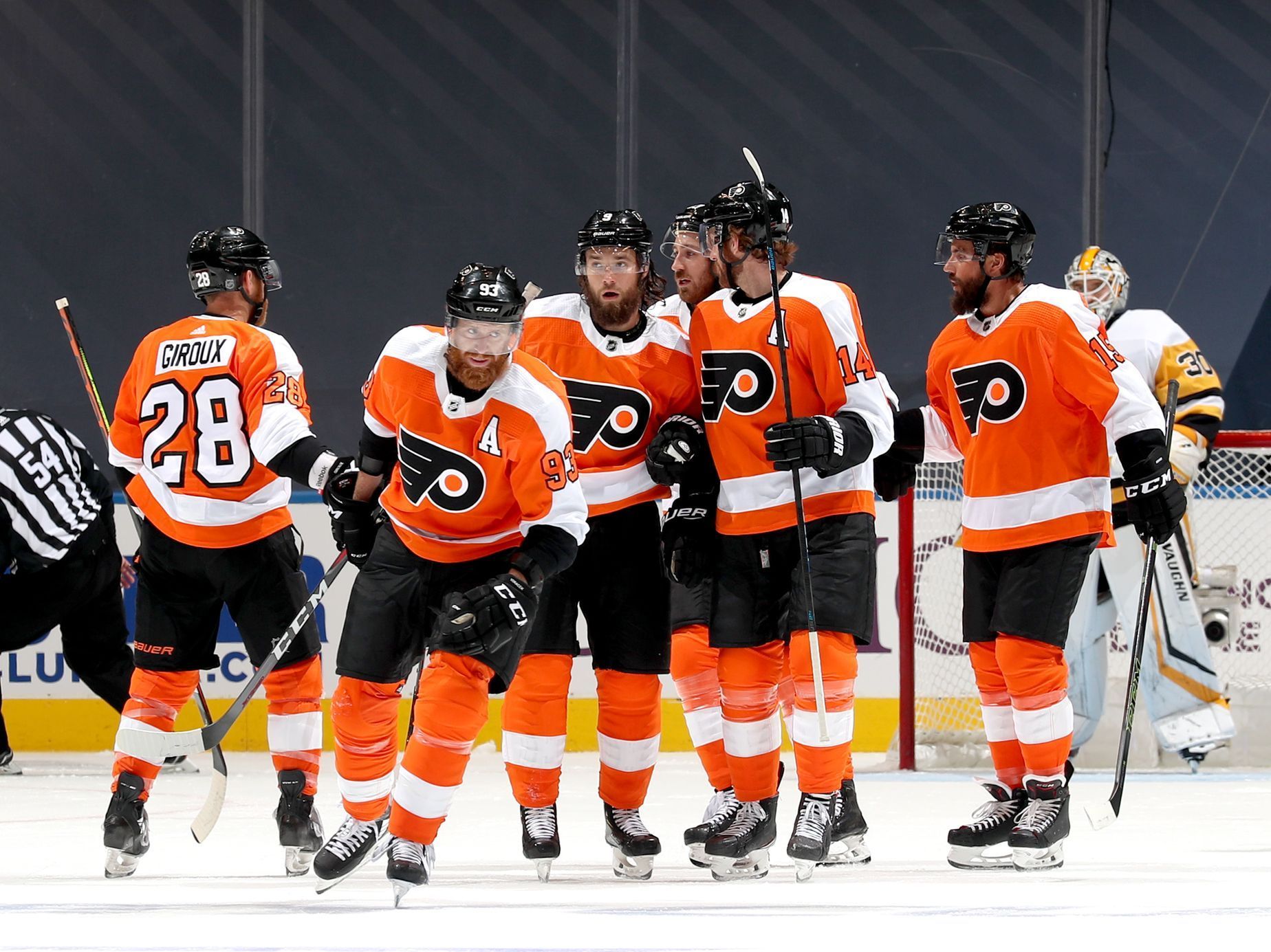 NHL: Exhibition-Pittsburgh Penguins vs Philadelphia Flyers