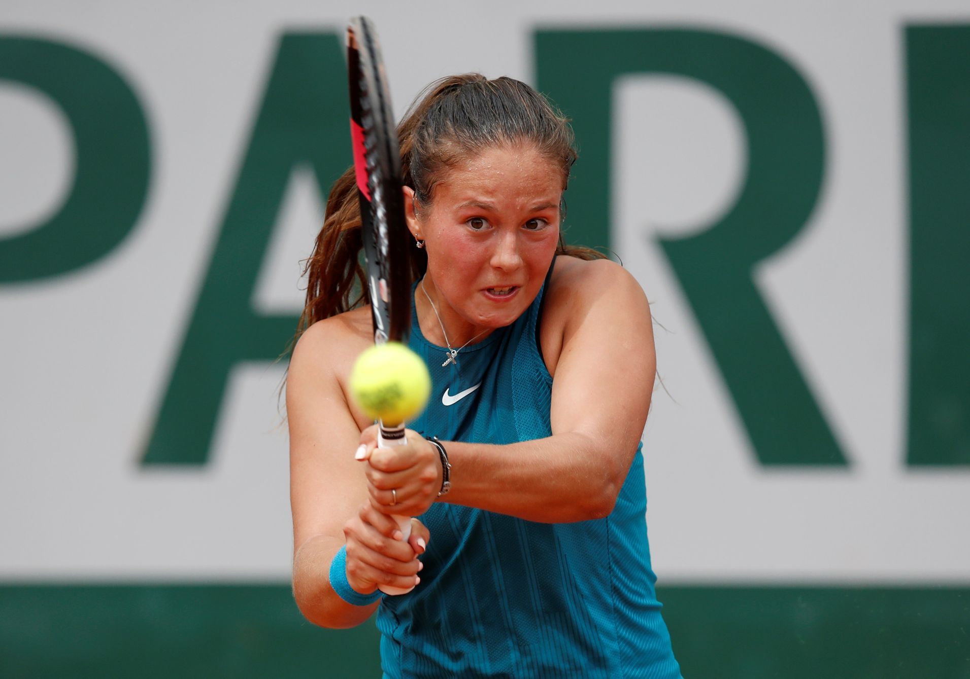 Darja Kasatkinová na French Open 2018