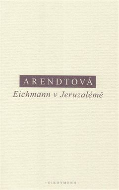 Obal nového vydání Eichmanna v Jeruzalémě.
