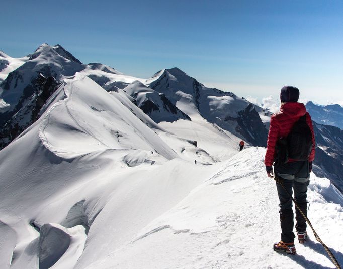 Švýcarsko, Breithorn.