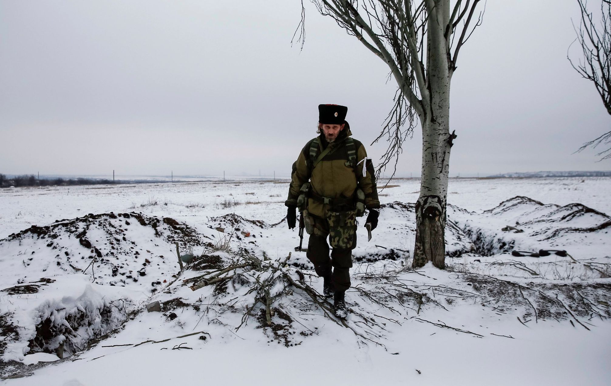 Ukrajina - Vuhlehirsk - separatisté