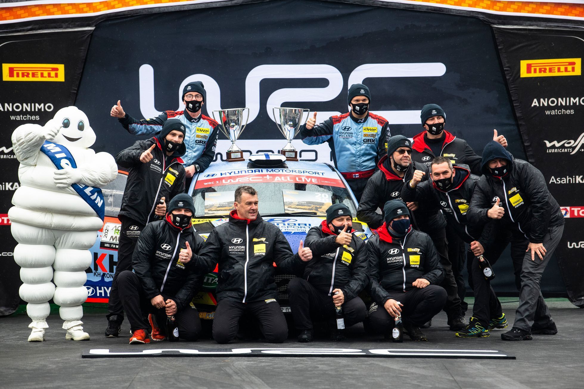 Rallye Monza 2020: Jari Huttunen, Hyundai i20 R5 - Martin Vlček Racing