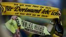 Fotbal, Bundesliga, Dortmund - Bayern Mnichov: fanoušci Dortmundu