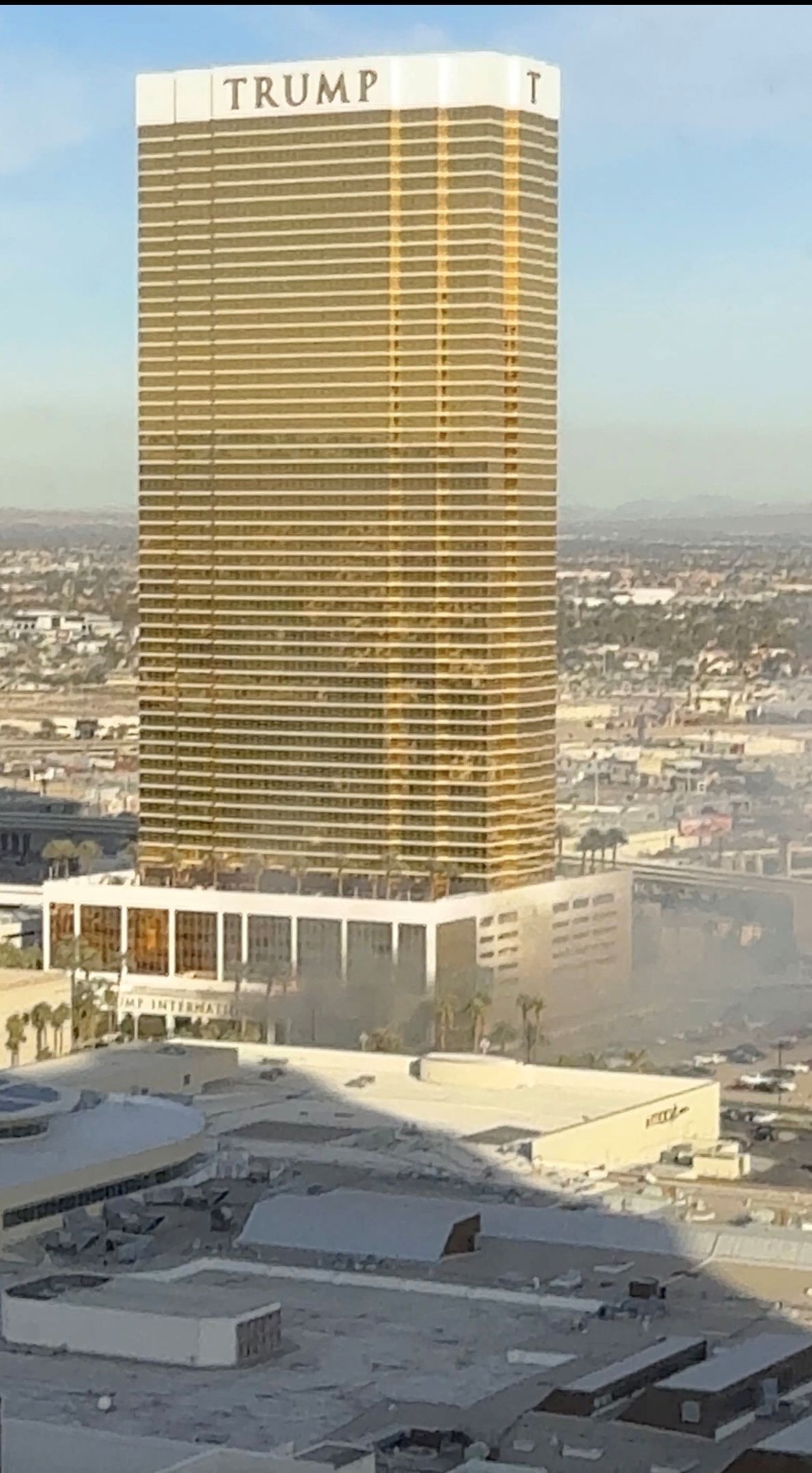 Tesla Cybertruck burns at the entrance of Trump Tower in Las Vegas