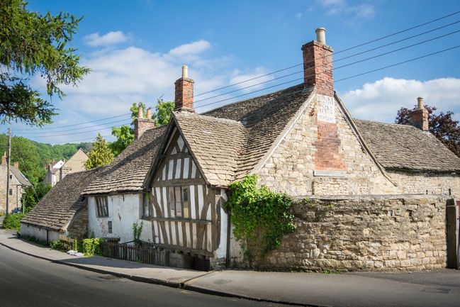 Ancient Ram Inn, Wotton-under-Edge, Velká Británie