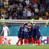 ME ve fotbale 2021, Francie - Švýcarsko: Radost Francouzů po gólu na 3:1