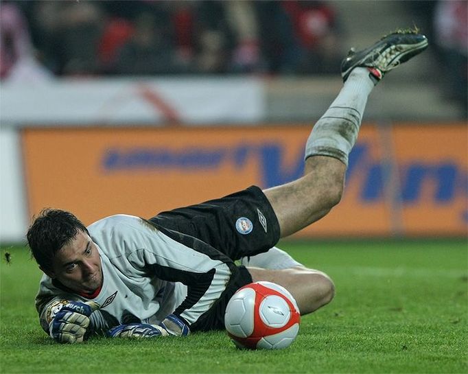 Gólmana Martina Lejsala (1. FC Brno) překonal Necid celkem dvakrát.