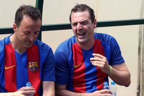 Slavná Barcelona dorazila do Brna. Švancara chce příští rok nalákat Diega Maradonu