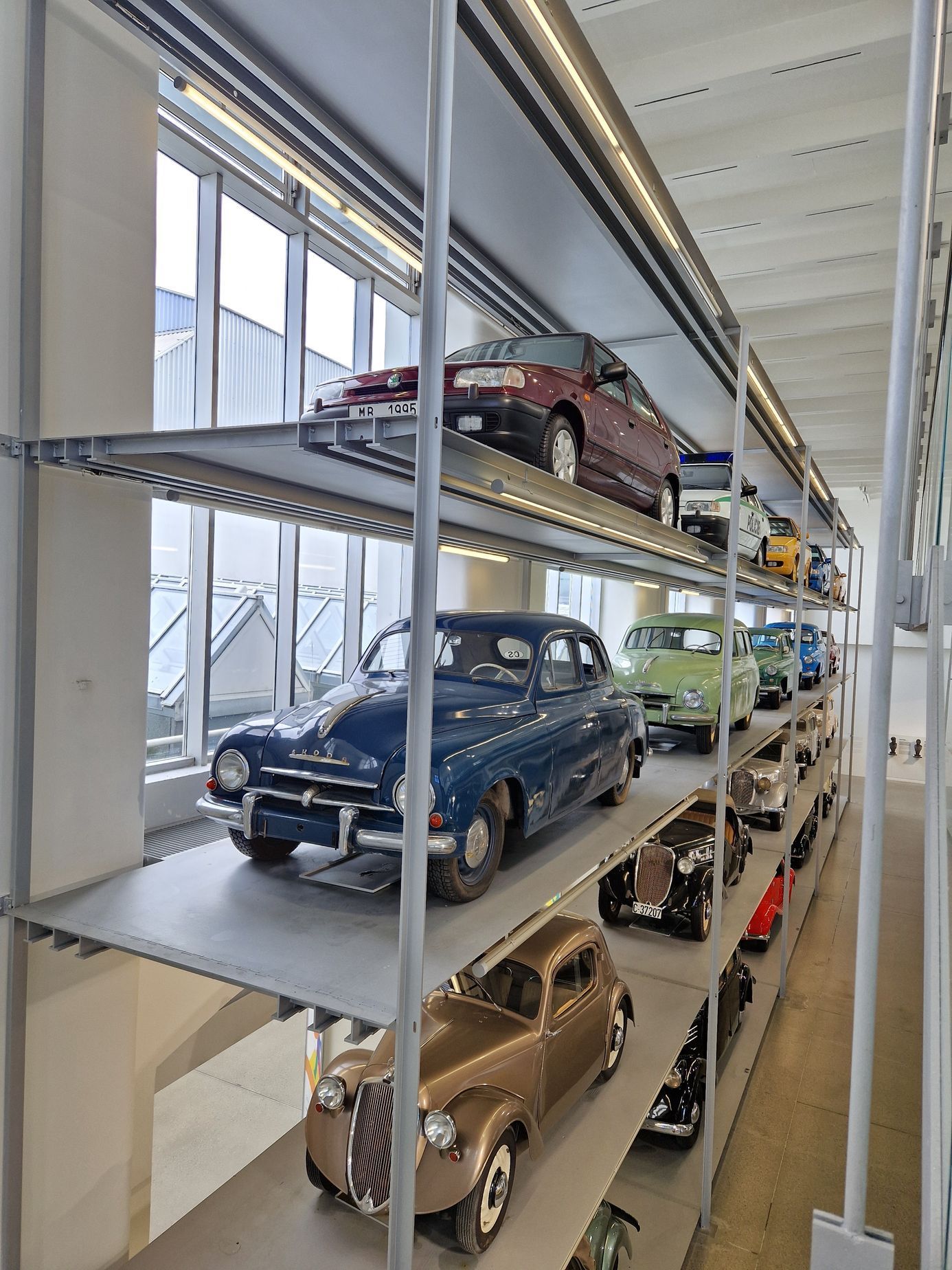 Škoda Muzeum výstava Popular a Rapid
