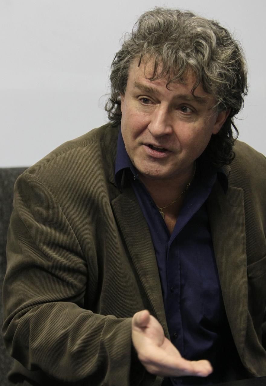Jiří Dolejš (KSČM) při rozhovoru v březnu 2013.