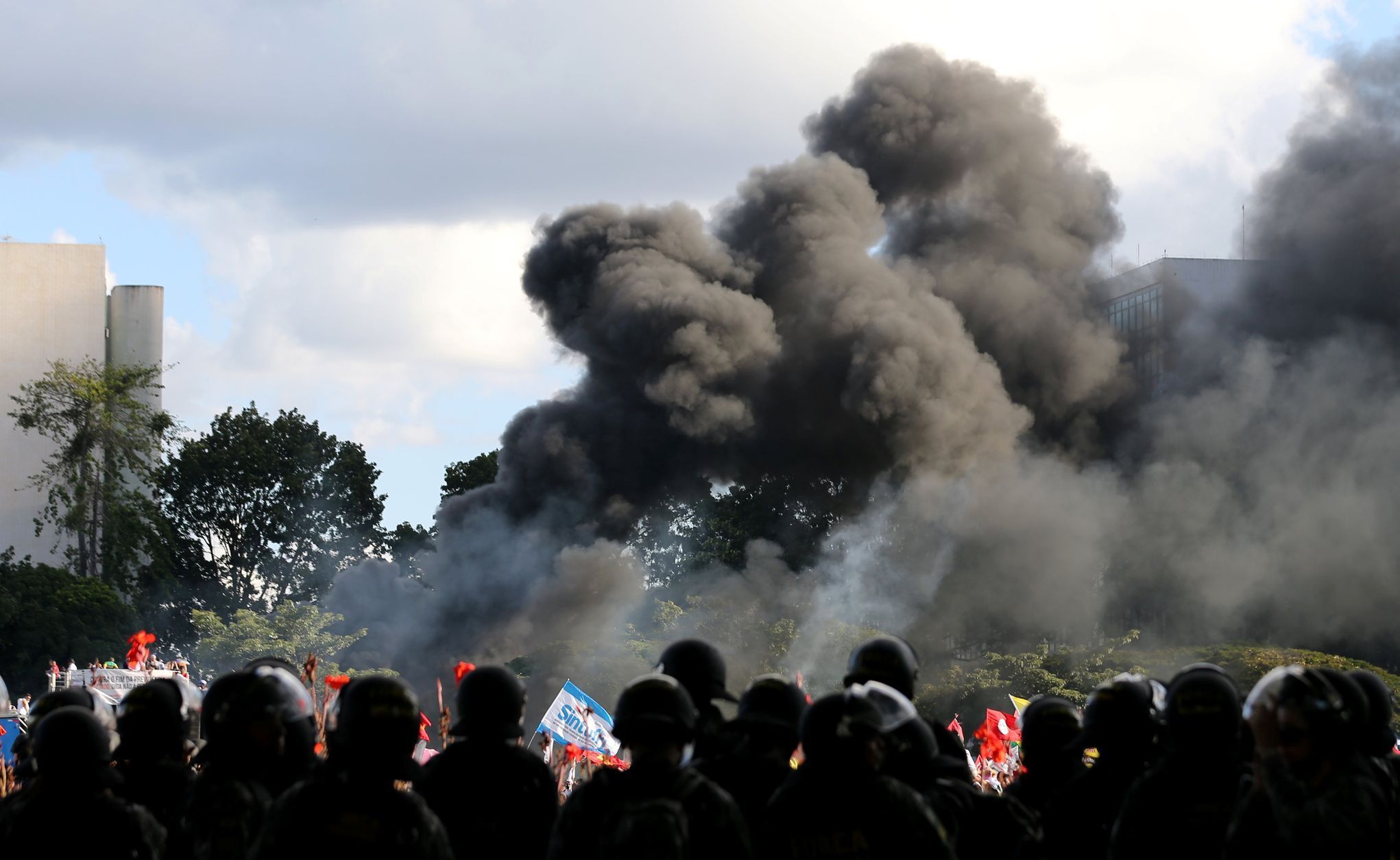 Brazílie, protesty proti prezidentu Temerovi