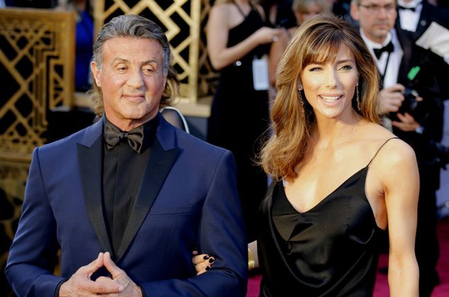 Sylvester Stallone a Jennifer Flavinová