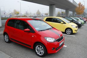 Nová Škoda Citigo se poprvé ukázala na veřejnosti. V Praze - Ruzyni