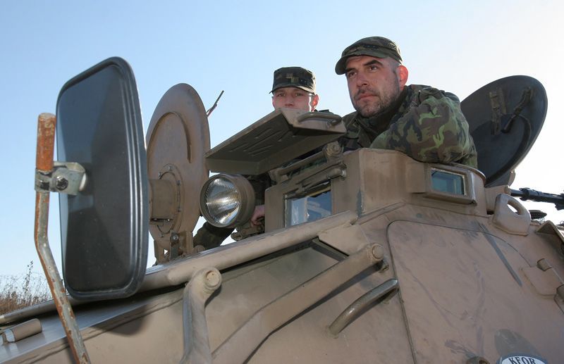Čeští vojáci KFOR v Kosovu