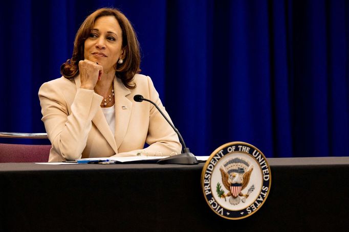 Americká viceprezidentka Kamala Harrisová.