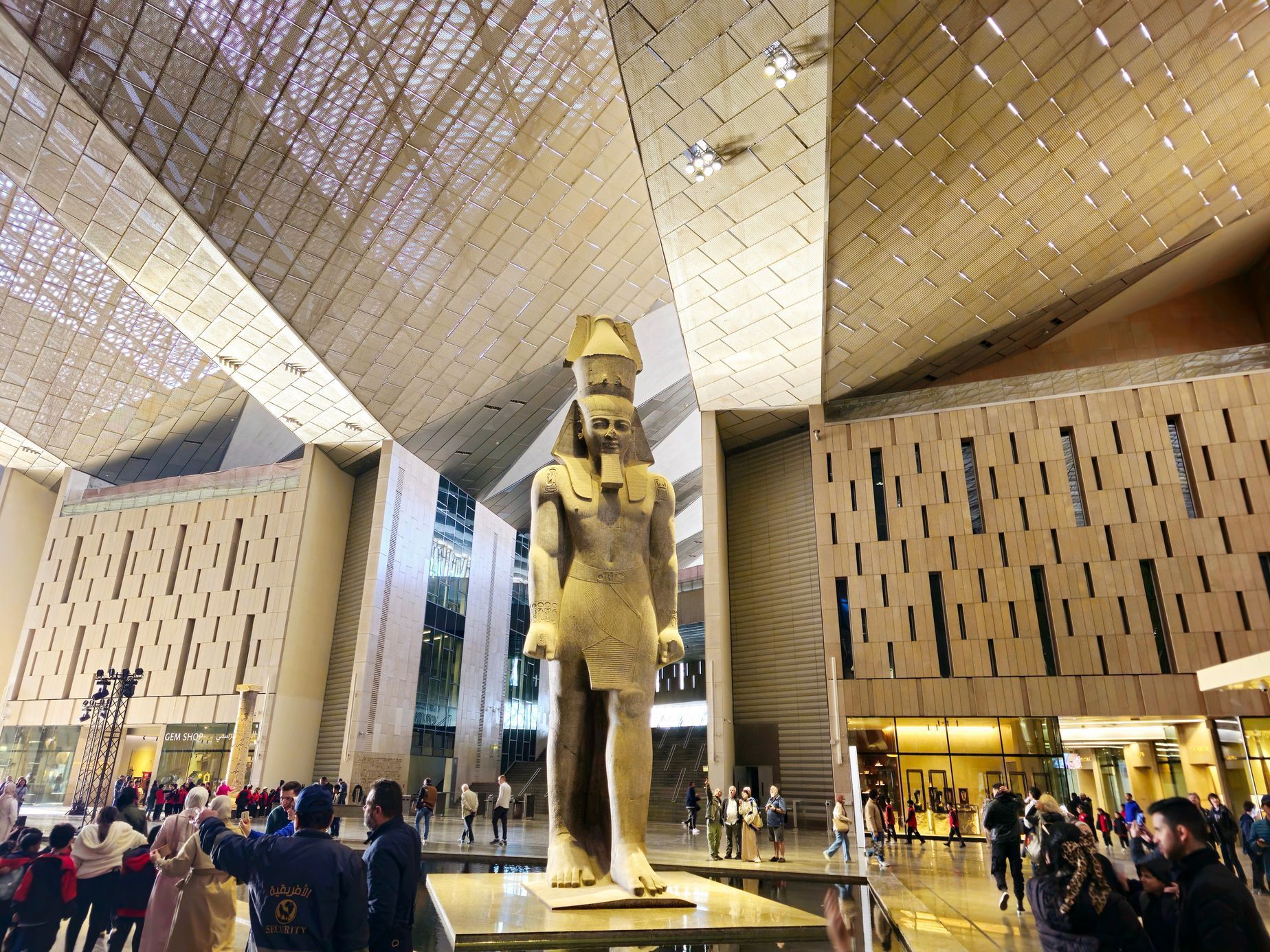 Egypt, Velké Egyptské muzeum, Gíza, otevření