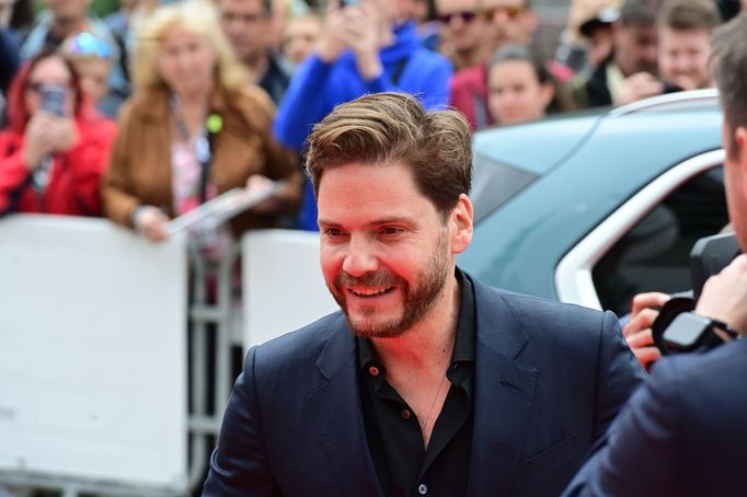 Daniel Brühl na karlovarském festivalu.