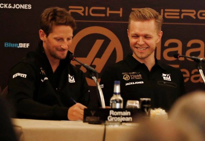 F1 2019: Romain Grosjean a Kevin Magnussen, Haas VF-19