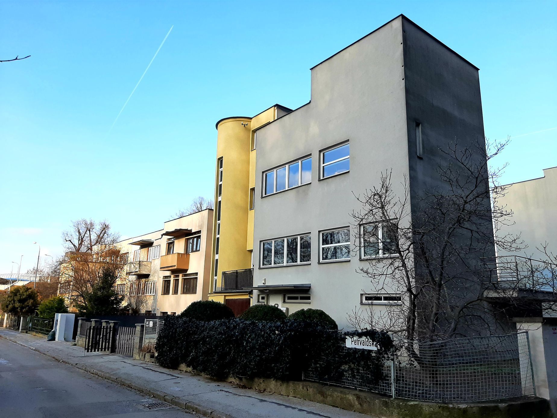 Brno Pisárky, Masarykova čtvrť, vily