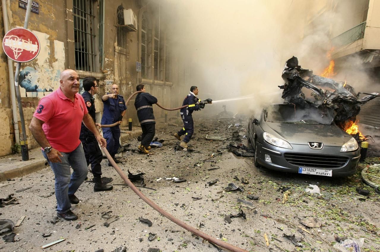 Foto: Exploze v Bejrútu