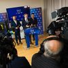 Spolu prezidentský kandidát podpora tisková konference Brno