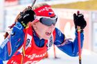 Bývalá lyžařka klasička udělala na 7,5 km dlouhé trati ve dvou střeleckých položkách jedinou chybu a obsadila výborné páté místo.