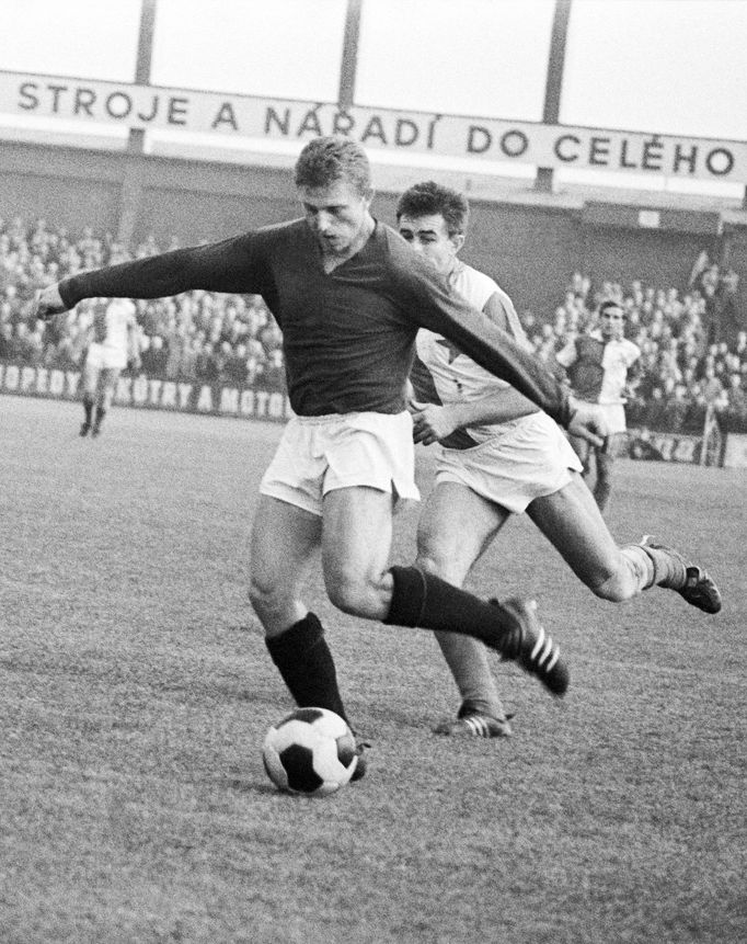 Václav Mašek v pohárovém derby(1966)