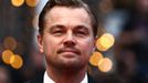 Leonardo DiCaprio na světové premiéře filmu Zabijáci rozkvetlého měsíce na festivalu v Cannes.