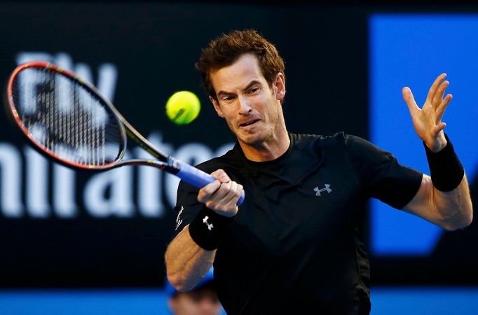 Australian Open 2015: Andy Murray při semifinále s Tomášem Berdychem