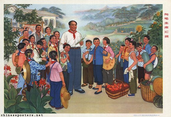 Propagandistické plakáty za doby Mao Ce-tunga