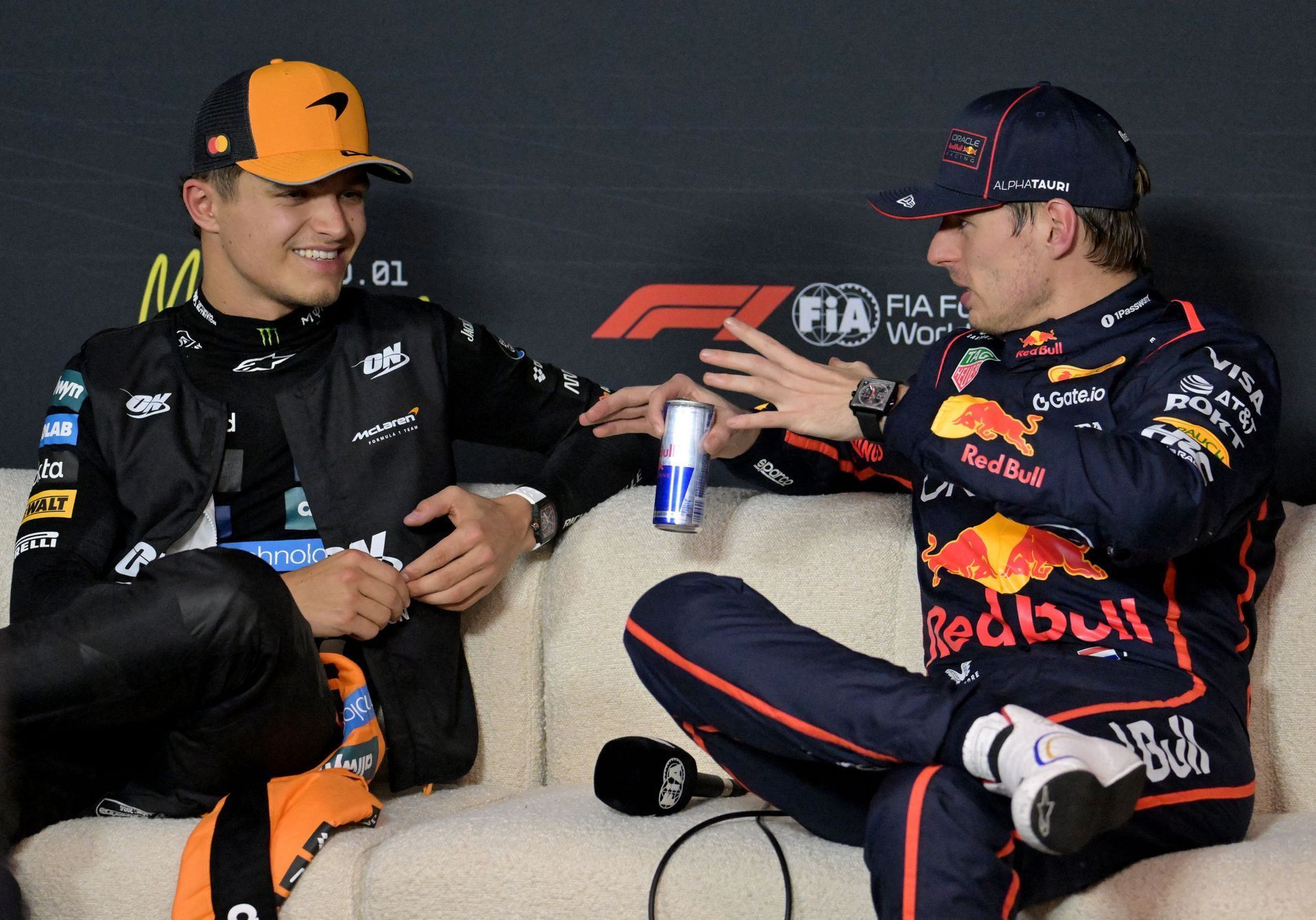 VC Austrálie F1 2025: Lando Norris, McLaren a Max Verstappen, Red Bull