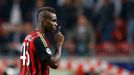 Mario Balotelli v dresu AC Milán