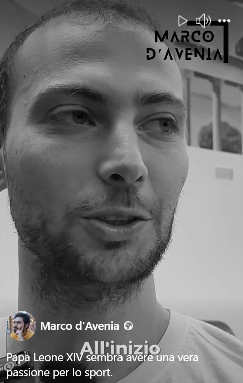 Trenér papeže Lva XIV. Valerio Masella. | Foto: Instagram